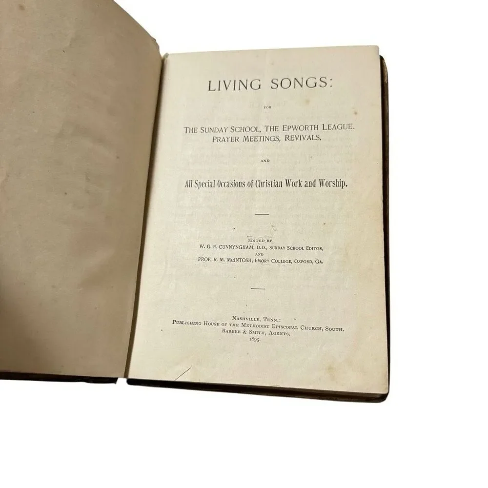 Methodist antique hymnal